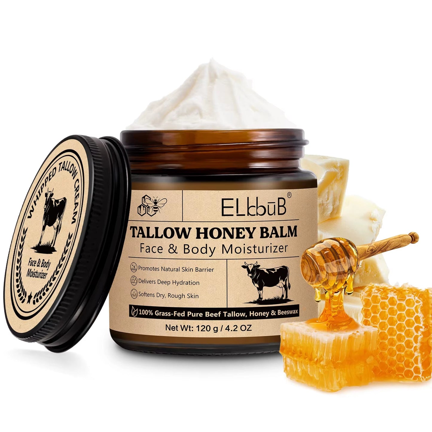 ELBBUB Tallow Honey Balm