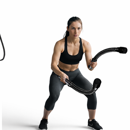 Ropeless battle ropes